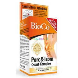 Porc Izom Csont Komplex 120 db filmtabletta, tápszer, Kollagén, MSM, vitaminok, kondrotinnel - BioCo