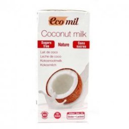 Ecomil bio kókusztej cukormentes - 1000ml