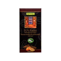 Rapunzel Bio Keserűcsokoládé 85% vegán 80 g
