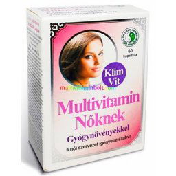 Multivitamin Nőknek 60 db kapszula, Kudzu, Angelica gyökér, vitaminok - Dr. Chen