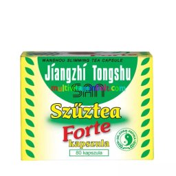 Szűztea Forte 80 db kapszula, Chili, zöld tea, fehér eperfa, szenna - Dr. Chen