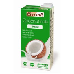 Ecomil bio kókusztej édesítővel - 1000ml