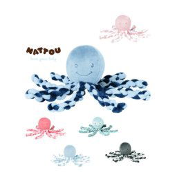 Nattou plüss játék 23cm Octopus
