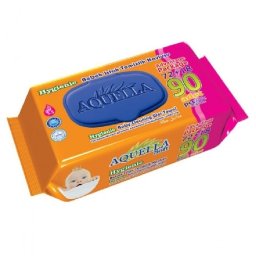 Aquella Soft Hygienic tisztítókendő 90 db-os, kupakos
