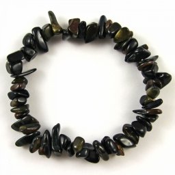 Sólyomszem splitter szemcse karkötő