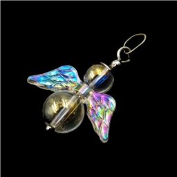 Hegyikristály angyal medál