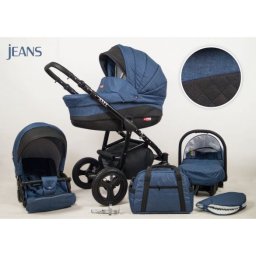 Axel multifunkciós babakocsi Jeans