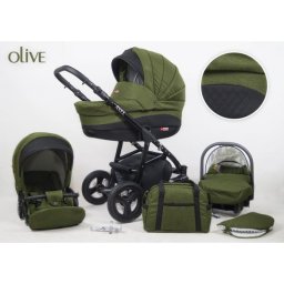 Axel multifunkciós babakocsi Olive