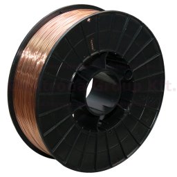 Hegesztő huzal rezezett acél (SG2) 0,6mm 5kg (200mm)