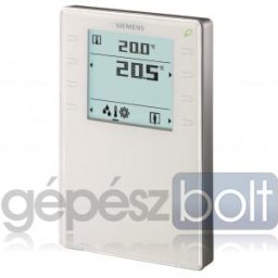 Siemens QMX3.P74 KNX helyiség kezelő hőmérséklet érzékelővel, páratartalom és CO2 mérésére, háttérvilágított kijelzővel