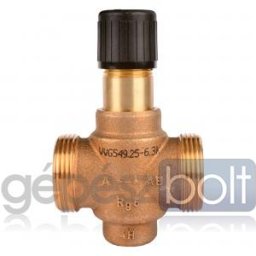 Siemens VVG549.25-6.3K kétjáratú szabályozó szelep PN 25, DN 25, kvs 6.3, nyomáskompenzált kivitel