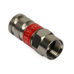 kompresszíós F csatlakozó RG-59 piros