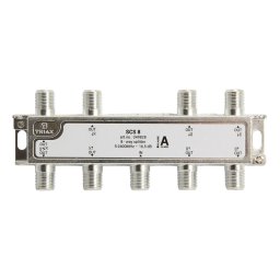 8-as osztó, iránycsatolt Triax SCS-8, 8 way splitter, 5-2400
