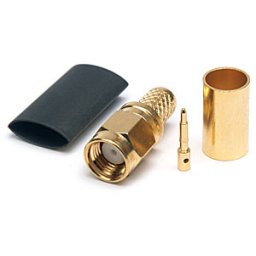SMA dugó Tri-Lan 240/H-155 kábelre crimp 6Ghz-ig