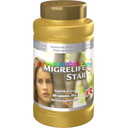 Migrelife menta, rozmaring, margitvirág kivonattal - fejfájás, migrén ellen 60 db kapszula - Starlife