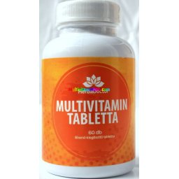 Multivitamin 60 db tabletta, 12-féle vitamin és 10-féle ásványi anyag - HerbaDoctor
