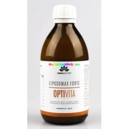 Liposomax Forte Optivita 300 ml liposzómás folyékony étrendkiegészítő - HerbaDoctor
