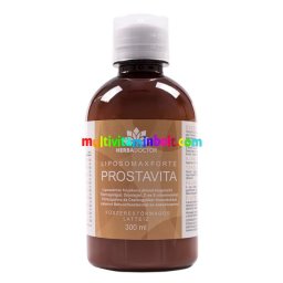 Liposomax Prostavita Forte - Liposzómális prosztata támogató folyékony étrend-kiegészítő 300 ml - HerbaDoctor