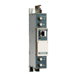 Terra TDX410C DVB-S/S2 - DVB-T transzmodulátor, CI kártyacsatlakozóval