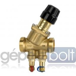 Siemens VPP46.20F1.4Q Dinamikus térfogatáram szabályozó szelep, mérőcsonkkal, DN20, külső menetes kivitel