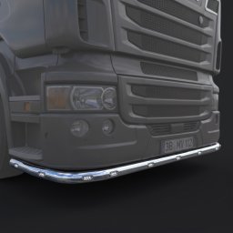 Scania R széria inox lökhárító konzol