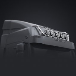 Renault Premium inox tetőkonzol, Rögzítőfüles