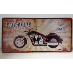Fém kép motor route 66