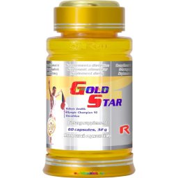 Gold Star - 60 db az erő, kitartás, vitalitás növelésére - StarLife