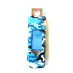 USB öngyújtó - Terepmintás - Kék
