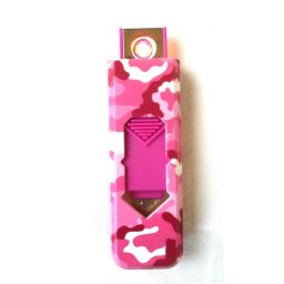 USB öngyújtó - Terepmintás - Pink