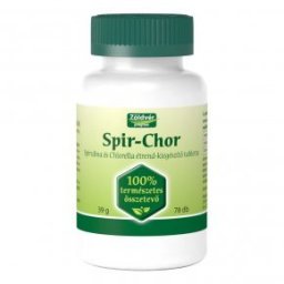 Viva Natura-Zöldvér 100%-os Spir-Chor tabletta - 60+18db