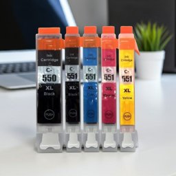Canon CLI-551 Bk, C, M, Y + PGI-550Bk utángyártott tintapatron multipack