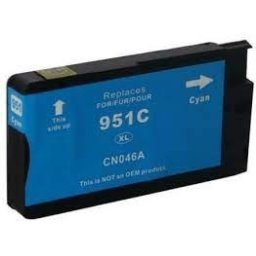 HP 951XL Cyan utángyártott tintapatron
