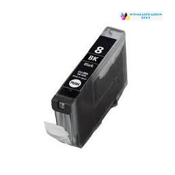 Canon CLI-8/BCI-6 Bk fekete utángyártott tintapatron+chip