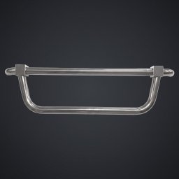 Volvo Euro5 / Euro6 inox front konzol MAGAS