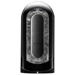 TENGA Flip Zero - vibrációs maszturbátor férfiaknak (fekete)