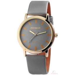 Bahnhof szürke férfi karóra