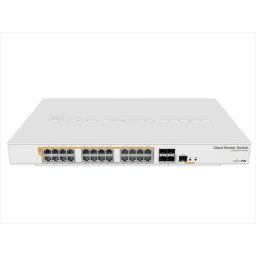Router 24port MikroTik CRS328-24P-4S+RM 24port GbE LAN PoE 4xSFP+ port Rackmount Cloud Router Switch PN: CRS328-24P-4S-RM