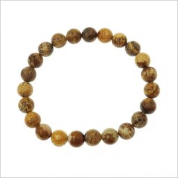 Képjáspis karkötő