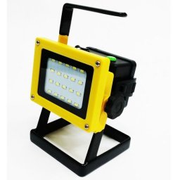 30W Hordozható Led reflektor akkumulátoros négyzetes - 701s