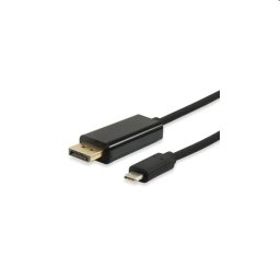 Átalakító USB Type-C -ről DisplayPort -ra kábel 1,8m apa/apa PN: EQUIP-133467