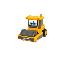 Dickie Toys: Boldog masinák - mozgó szemű Volvo Compactor úthenger