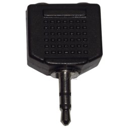 Audio stereo adapter, 3,5mm jack dugó, - 2x3,5mm jack alj elosztó sztereó ew01726
