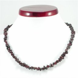 Gránát splitter szemcse nyaklánc