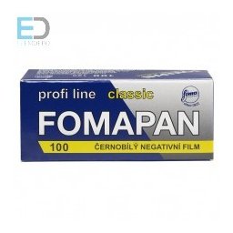 Fomapan 100 120 roll fekete-fehér negatív film