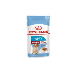 Royal canin wet medium puppy - nedves táp közepes testű kölyökkutyák részére 0,14 kg
