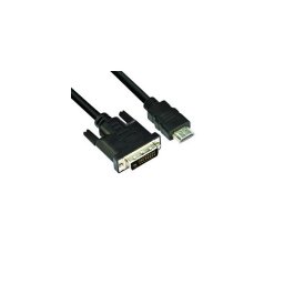 VCOM KÁBEL HDMI-DVI 1.8M (HDMI M--DVI24+1M 1080P)