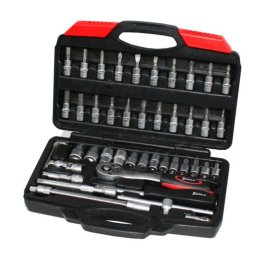 Z-TOOLS 1/4" DUGÓKULCS ÉS BIT KÉSZLET 46R.