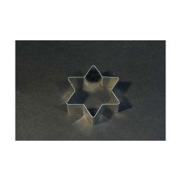 Csillag kiszúró forma 6 cm