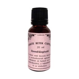 Gerani Fekete retek cseppek 20ml